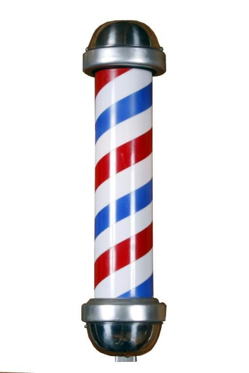 Barber's shop pole